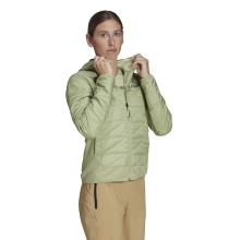 adidas Isolationsjacke Terrex Hybrid limegrün Damen